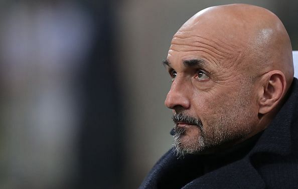 Luciano Spalletti during a Serie A game