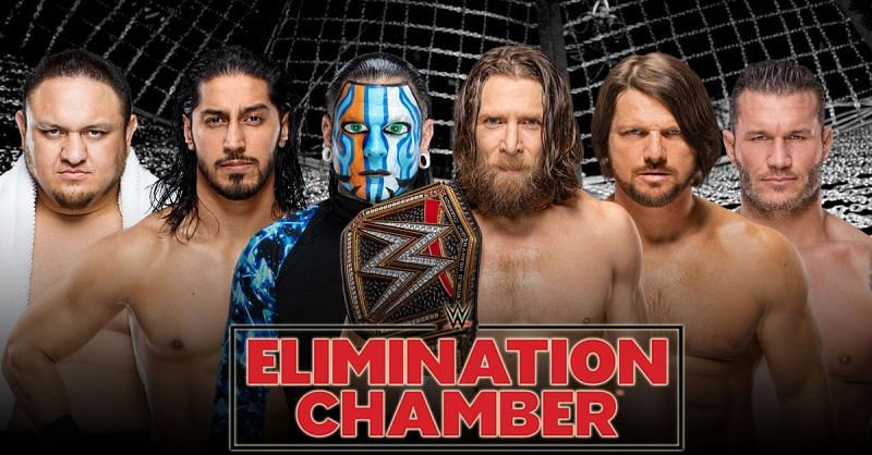 The lineup for the elimination chamber match for the WWE Championship looks solid