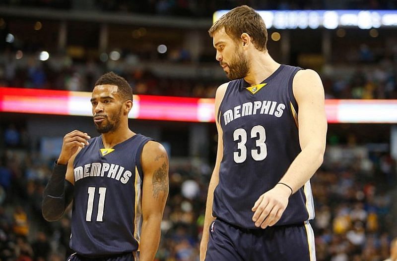Gasol and Conley were put on the open market by the Grizzlies in time.