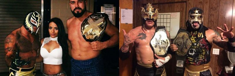 All four wrestlers have been part of the legendary promotion, Consejo Mundial de Lucha Libre