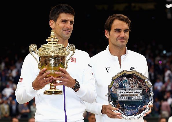 Djokovic has beaten Federer in back-to-back finals in 2014 and 2015
