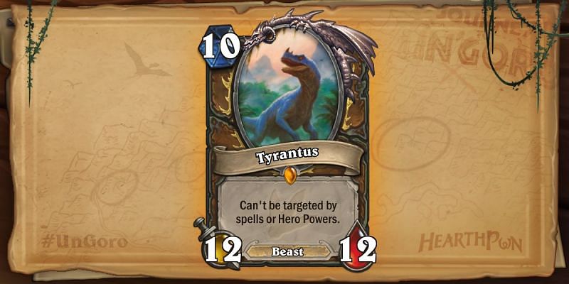 Image result for tyrantus hearthstone