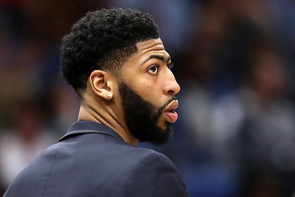 Anthony Davis of the New Orleans Pelicans