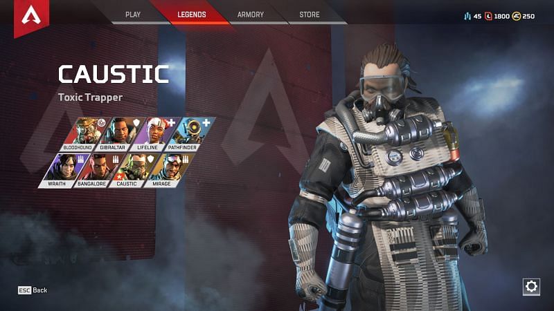 One of the paid character available in Apex Legends right now.