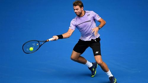 Stan Wawrinka in action on the ATP Tour