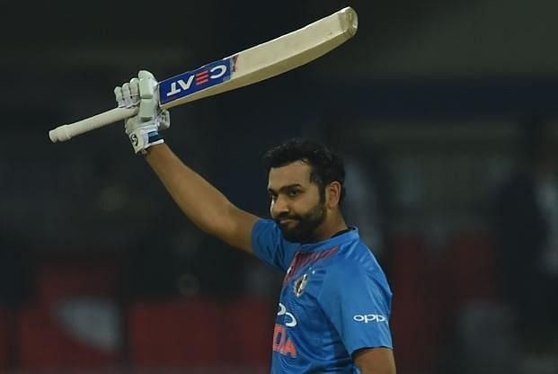 Rohit smashed 108 runs in boundaries against Sri Lanka