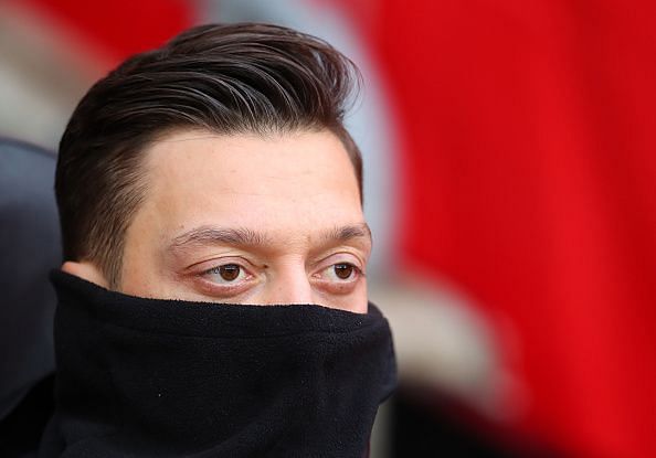 Mesut Ozil has barely featured this season