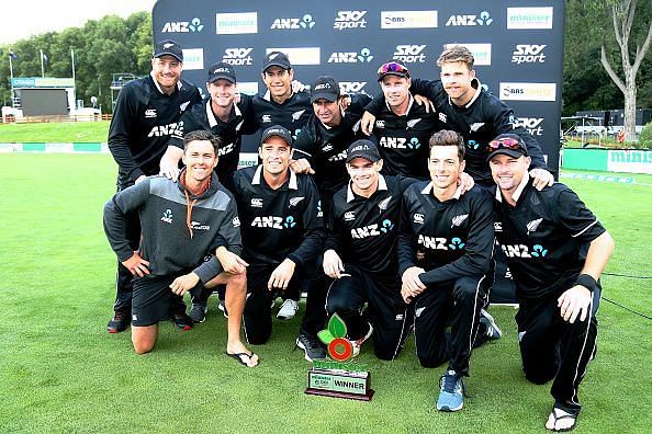 New Zealand recorded a thumping victory over Bangladesh in the 3-match ODI series