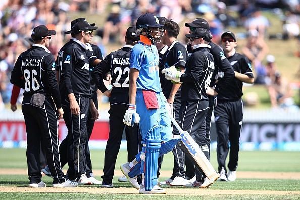 New Zealand v India - ODI Game 4