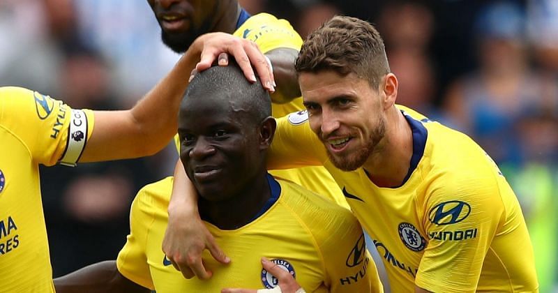 Kante and Jorginho should be played as a double pivot in midfield.