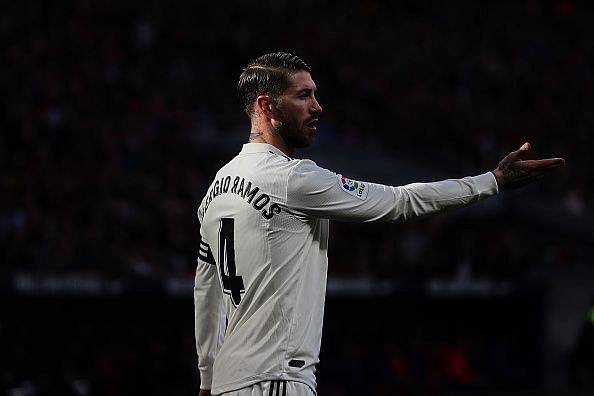 Sergio Ramos has been vital in the big games against Sevilla, Barcelona, Atleti, and Ajax. And now he will miss the all-important second leg against Ajax.