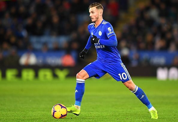 Tottenham are being linked with a move for Leicester&#039;s James Maddison