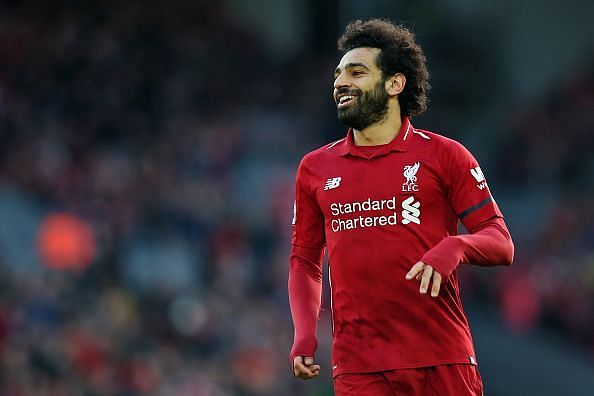 There is no stopping Mo Salah as he currently leads the goalscoring chart with 17 alongside Sergio Ag&Atilde;&frac14;ero