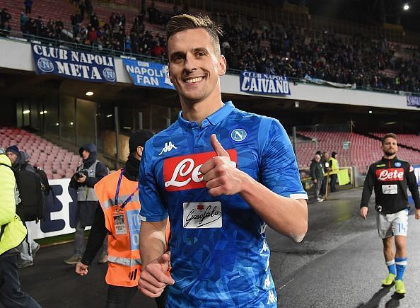 Milik has been impressive, despite injury issues, with Sarri&#039;s former side Napoli