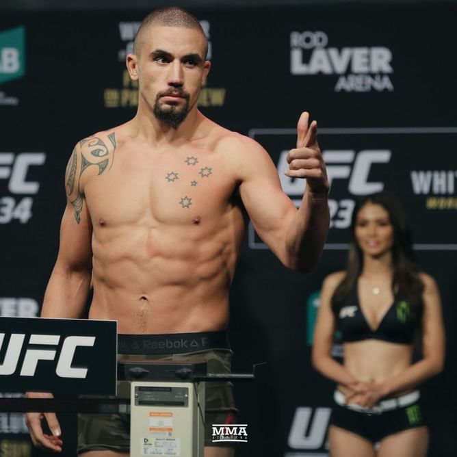 UFC News: Robert Whittaker sends a message to his fans from the hospital after surgery