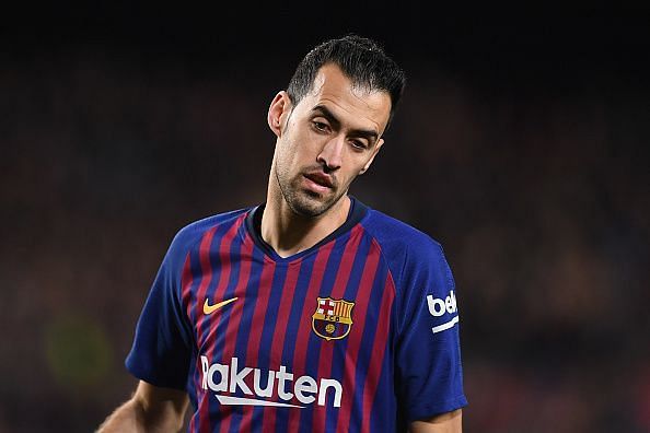 Busquets is out with suspension