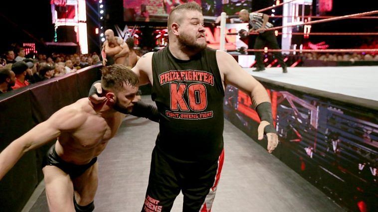Finn Balor and Kevin Owens on RAW