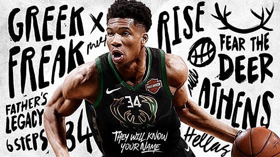 Giannis is the cover athlete for NBA 2K19