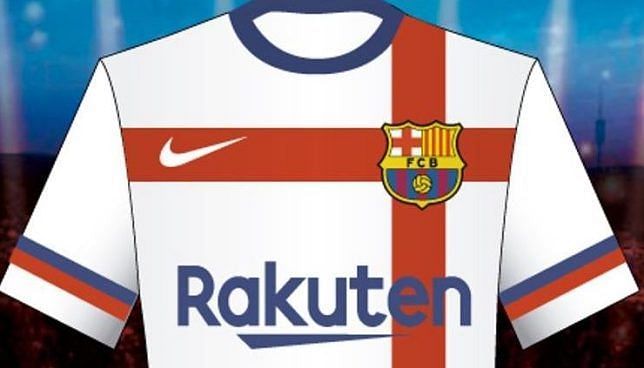 Nike&#039;s proposed away kit for Barcelona