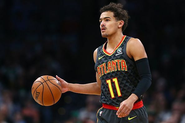 Trae Young is second in scoring for rookies
