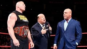 WWE न्यूज़: कर्ट एंगल ने बताया जब उन्होंने ब्रॉक लैसनर के चेहरे पर पंच मारा था