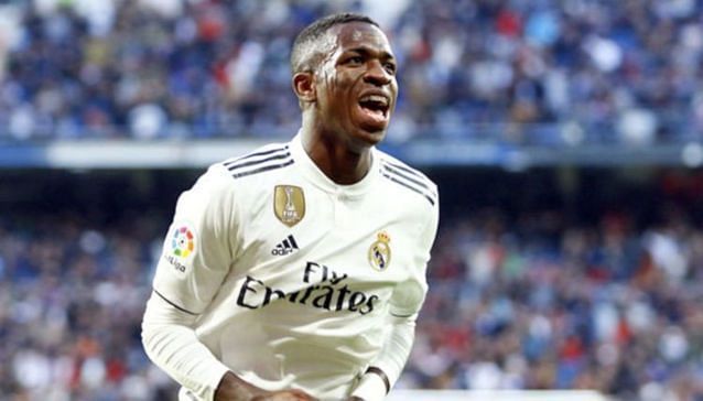 Vinicius Junior missed two opportunities in the first half