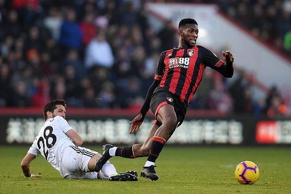 Jefferson Lerma is out due to suspension for Bournemouth