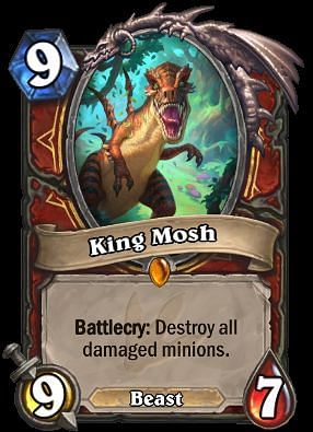 Image result for King Mosh hearthstone