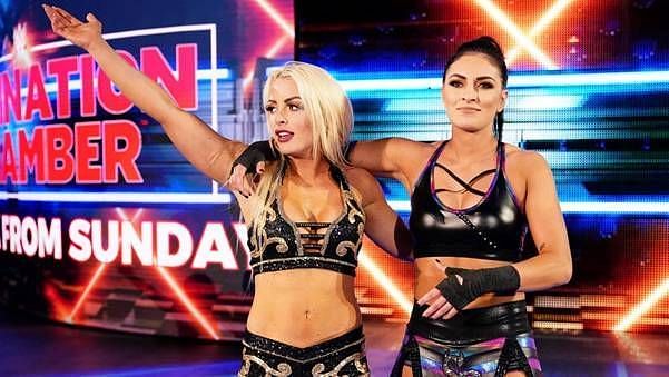 Mandy Rose and Sonya Deville