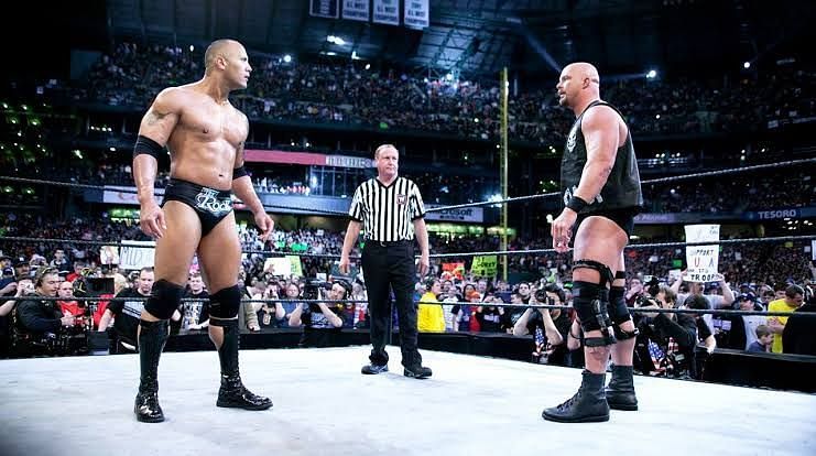 The faceoff at WrestleMania 19!