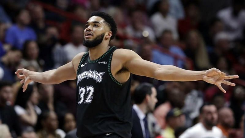 Towns was the first overall pick by the T-Wolves back in 2015