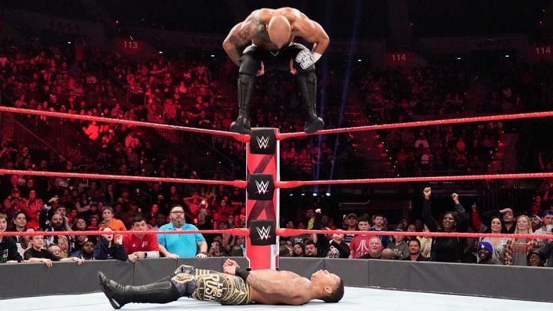 Ricochet and Balor put on a great performance