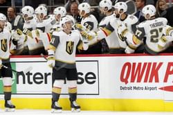Marchessault scores 2 to lift Vegas over Detroit 4-3
