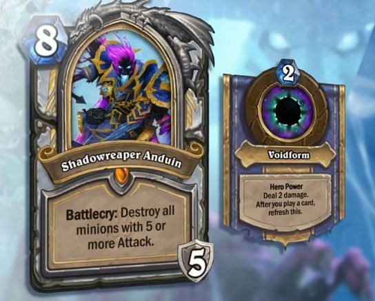 Image result for shadowreaper anduin hearthstone