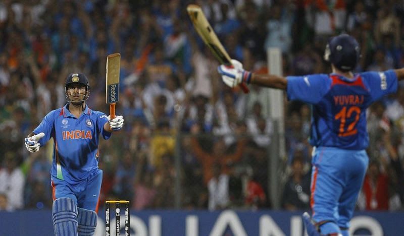 This six hit by Dhoni will forever be etched in memory