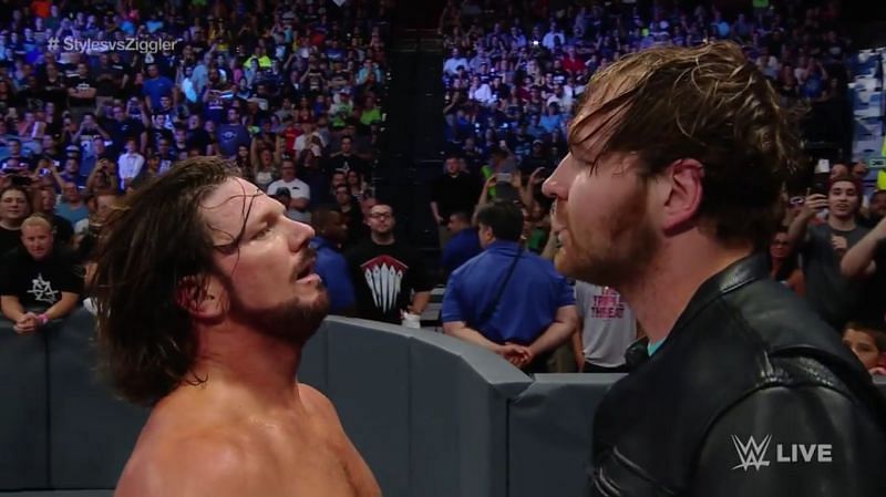 AJ Styles would have defended the WWE Championship against Dean Ambrose