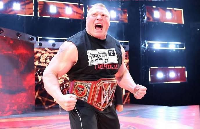 The Universal champion Brock Lesnar