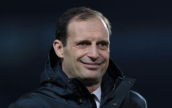 Massimiliano Allegri&#039;s Juventus are leading the Serie A table