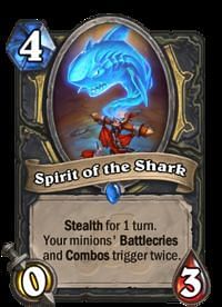 Image result for spirit of the shark hearthstone