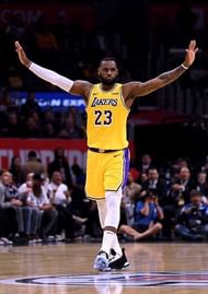 Los Angeles Lakers' LeBron James is one of the two captains for the 2019 NBA All-Star Game