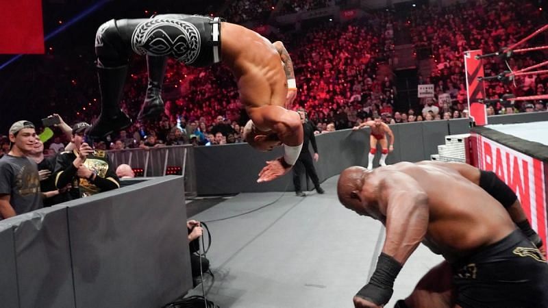 Ricochet put on a great match on his RAW debut