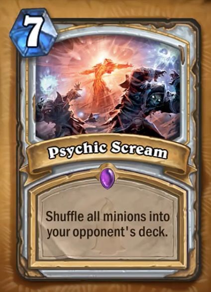 Image result for hearthstone psychic scream