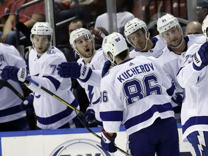 Kucherov scores twice to lift Lightning over Panthers