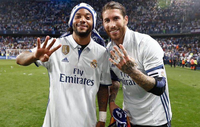 Marcelo and Sergio Ramos have been an integral part of Real Madrid&#039;s triumphs in recent years