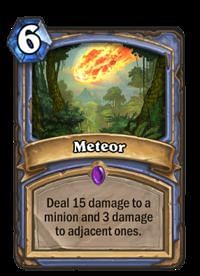 Image result for meteor hearthstone