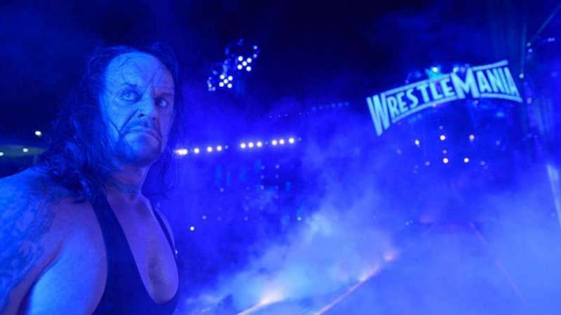 The Undertaker had a 21-match winning street at &#039;Mania