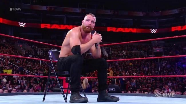 Dean Ambrose on Monday Night Raw