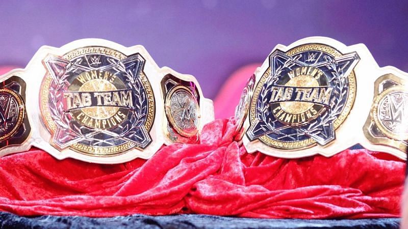 The first-ever Women&#039;s Tag Team Champions to be crowned at WWE Elimination Chamber