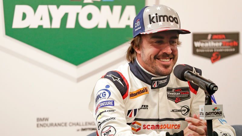 Fernando Alonso won the 24 Hours of Daytona last month