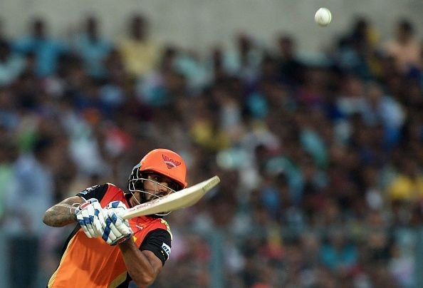 Dhawan moved from Hyderabad to Delhi for this year's IPL